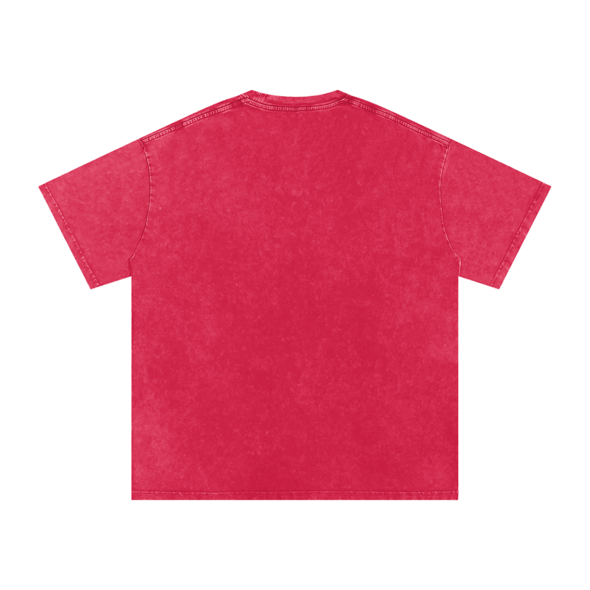 Creative Genius Blue Gem Snow Washed Oversized Cotton T-Shirt