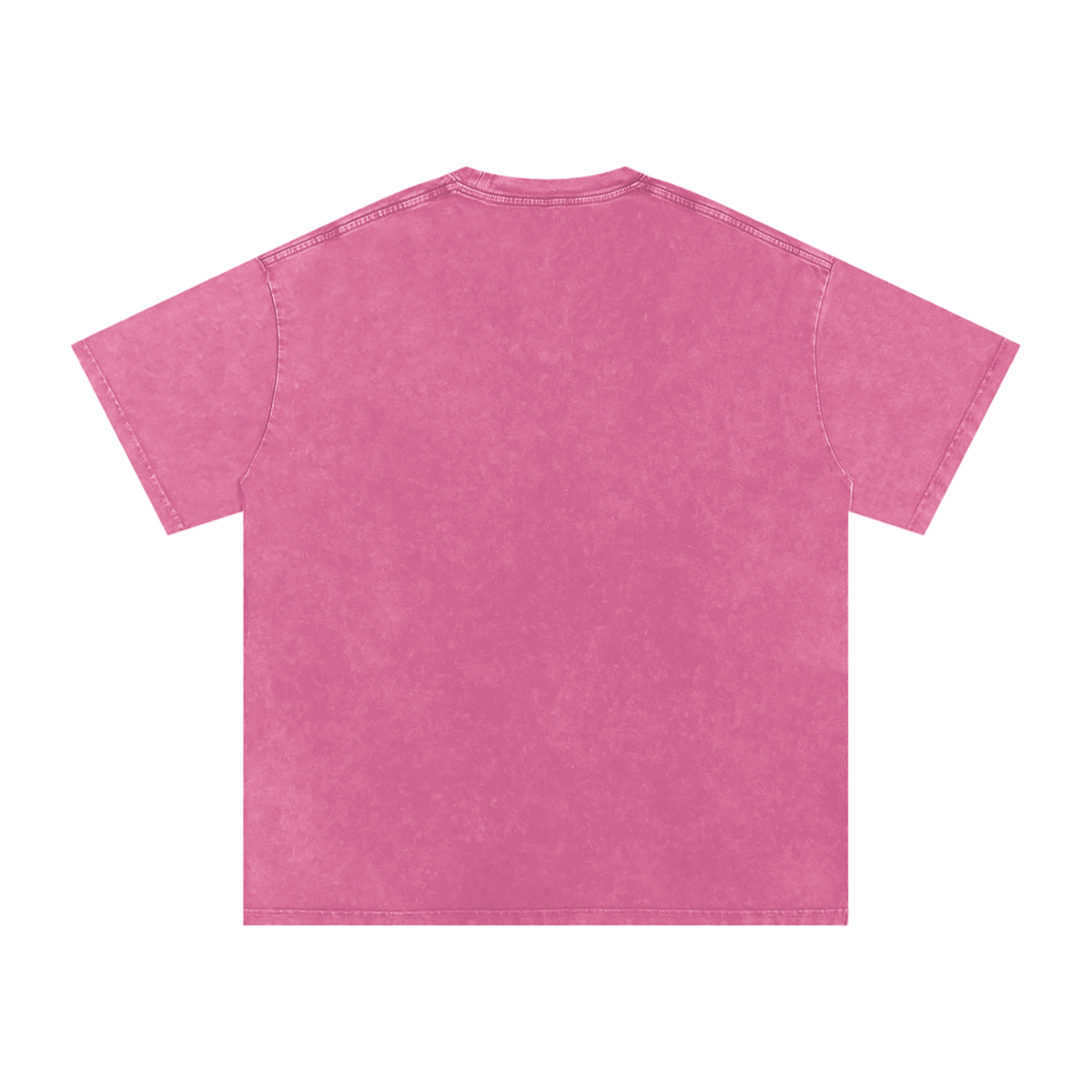 Creative Genius Blue Gem Snow Washed Oversized Cotton T-Shirt