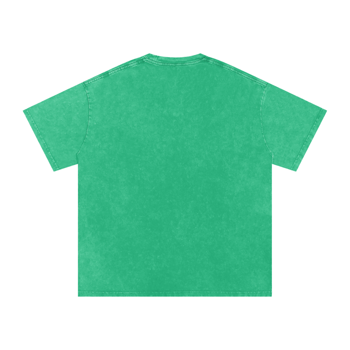 Creative Genius Blue Gem Snow Washed Oversized Cotton T-Shirt