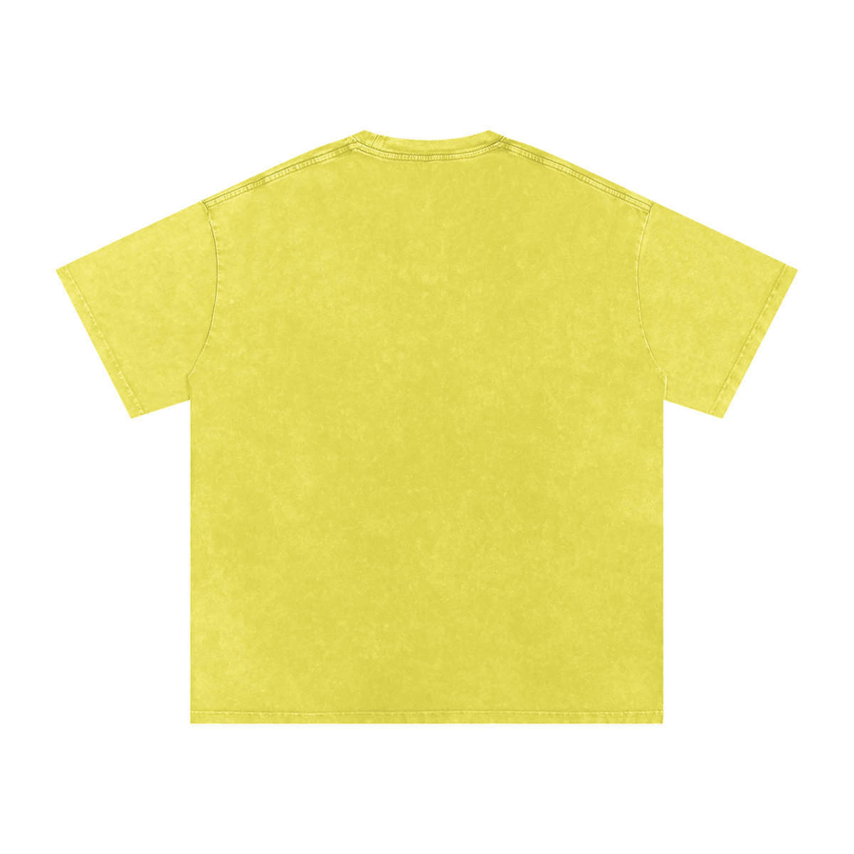 Creative Genius Snow Washed Oversized Cotton T-Shirt